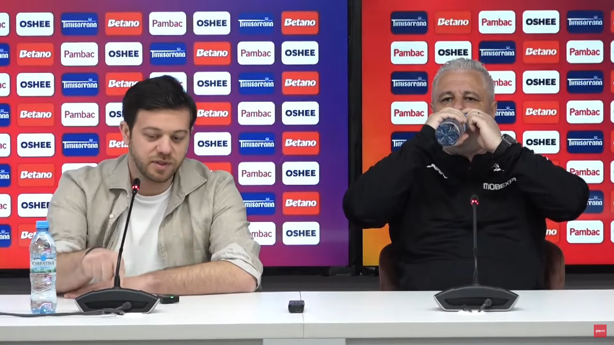 „Regie” în conferință » Șumudică și Angelescu au apărut și au făcut anunțul împreună: „Vrem să punem punct”