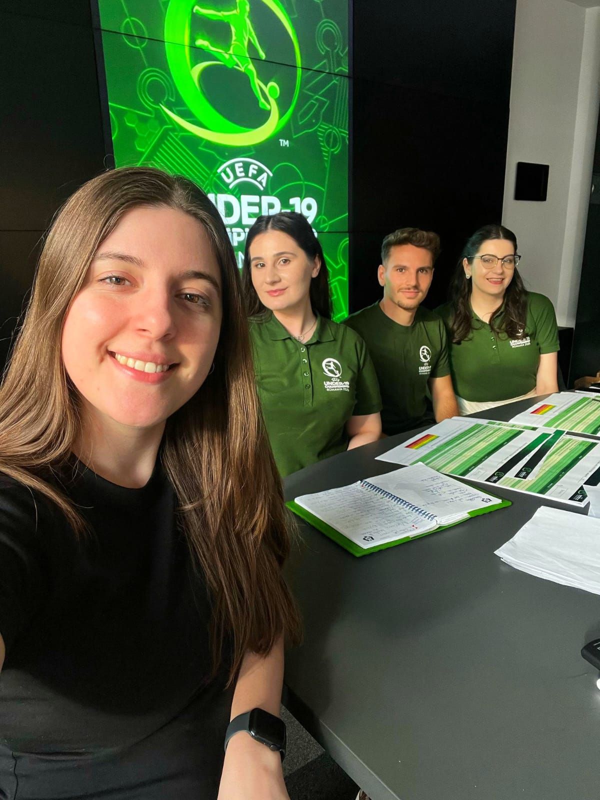 Voluntari FRF pentru CE U19 ce se desfășoară în România