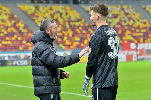 Mihai Stoica și Ștefan Târnovanu, © FOTO: Alexandra Cristina GRIGORESCU/SPORT PICTURES