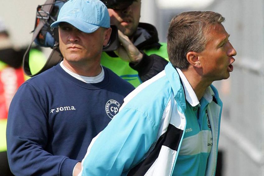 Cristinel Pojar alături de Dan Petrescu la Urziceni