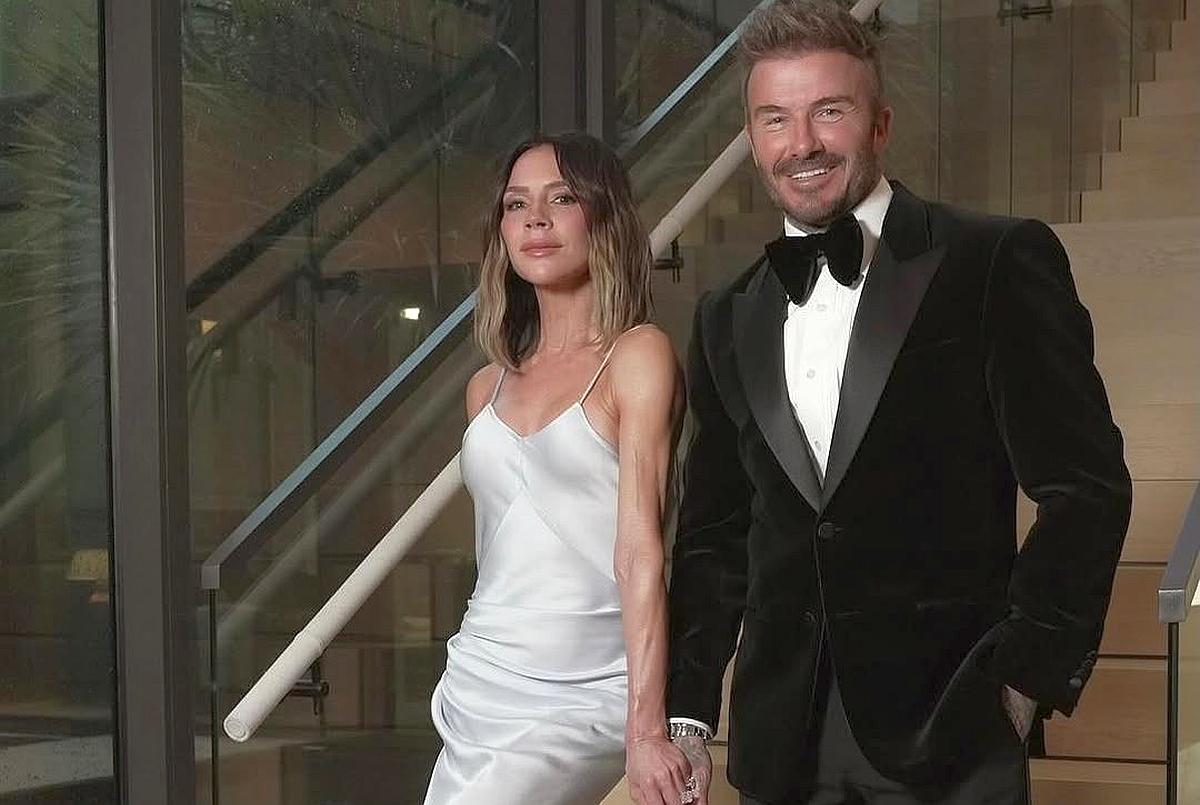 Singura româncă prezentă la petrecerea de 50 de ani a lui David Beckham + Cum și-a făcut apariția Leo Messi