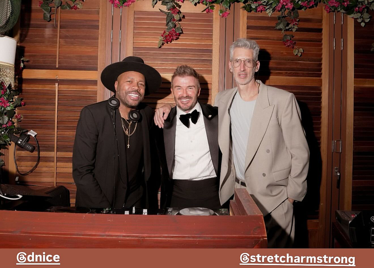 Singura româncă prezentă la petrecerea de 50 de ani a lui David Beckham + Cum și-a făcut apariția Leo Messi