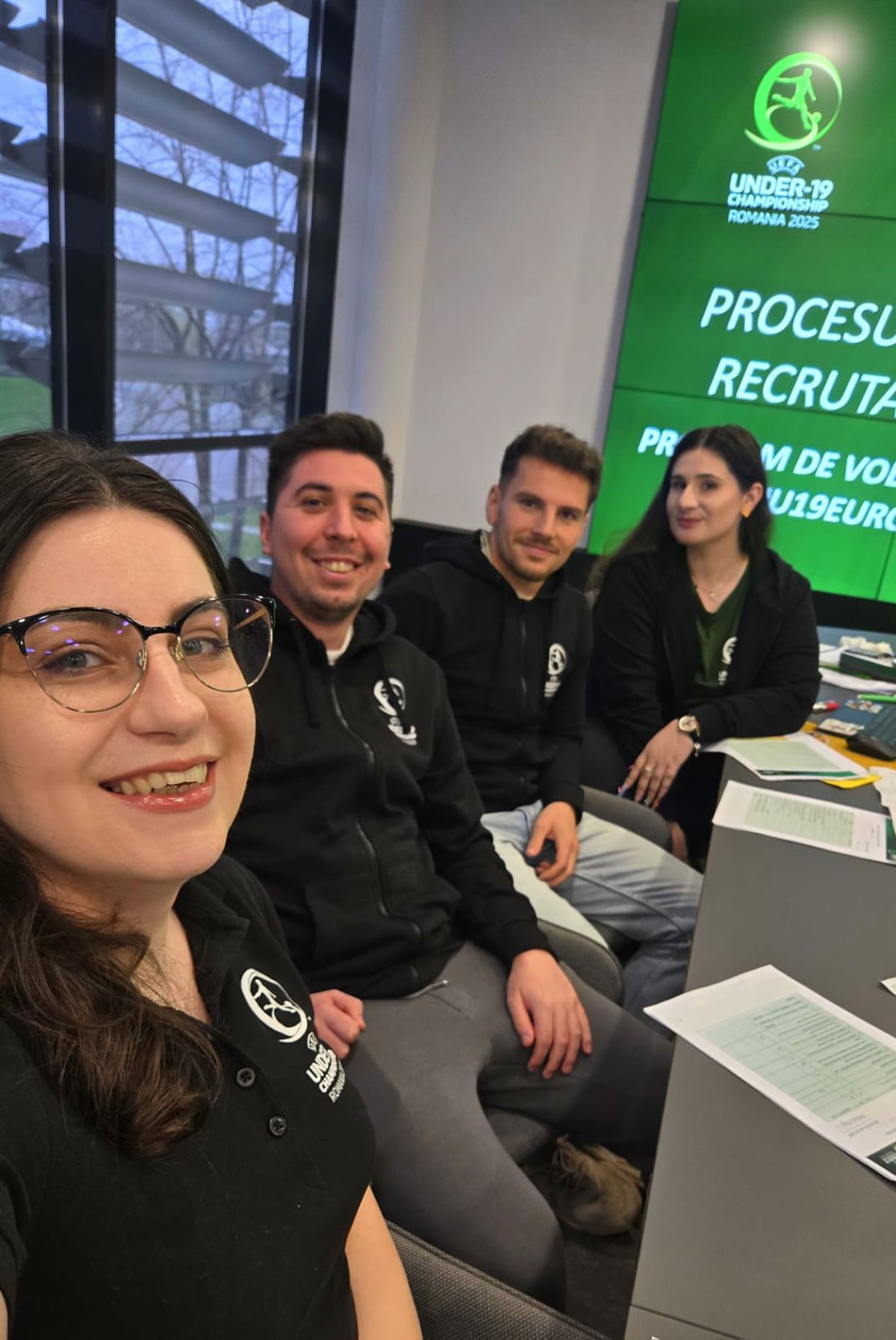 Voluntari FRF pentru CE U19 ce se desfășoară în România