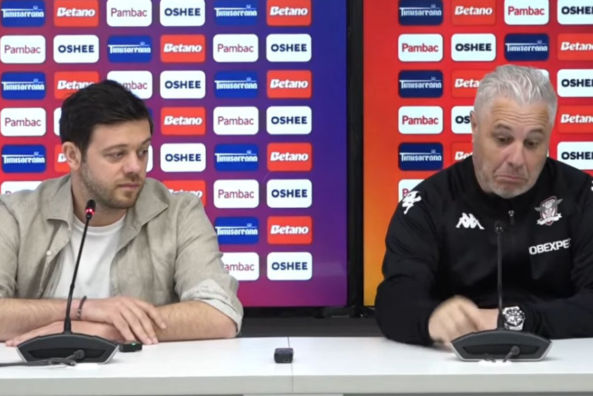 „Regie” în conferință » Șumudică și Angelescu au apărut și au făcut anunțul împreună: „Vrem să punem punct”