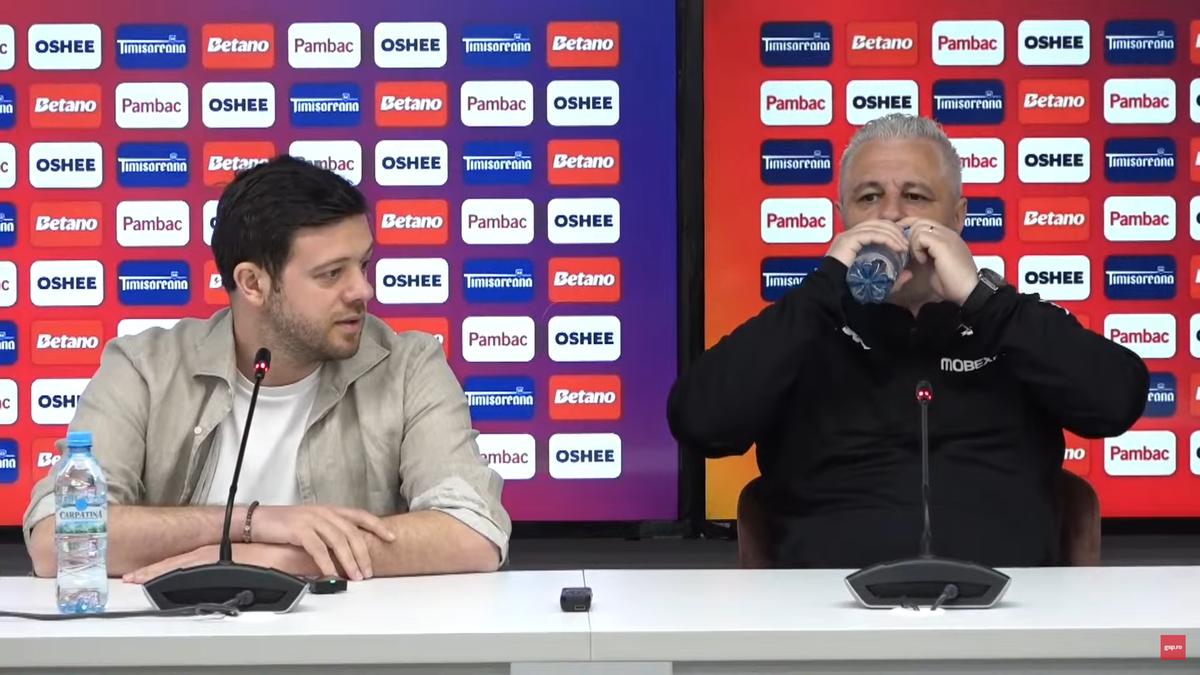 „Regie” în conferință » Șumudică și Angelescu au apărut și au făcut anunțul împreună: „Vrem să punem punct”