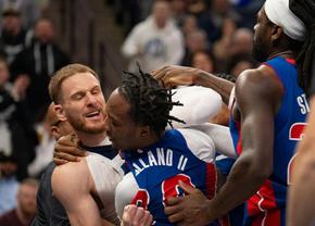5 suspendări acordate de NBA după încăierarea de la Minnesota Timberwolves – Detroit Pistons