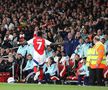 Arsenal - Fulham » Victorie fără mari emoții pentru „tunari” + Revenire cu gol pentru Bukayo Saka