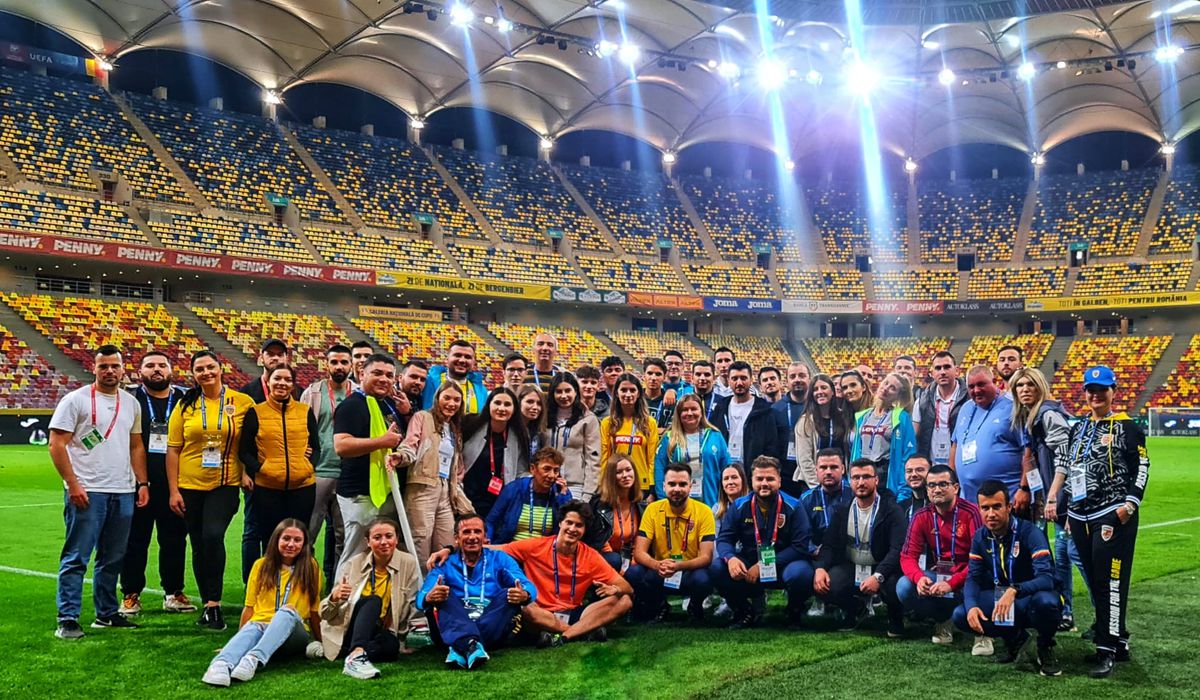 Voluntari FRF pentru CE U19 ce se desfășoară în România