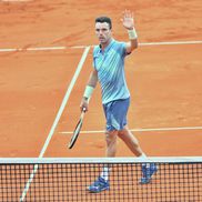 Roberto Bautista Agut la Țiriac Open, turul 1 Foto: Cristi Preda