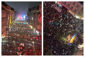 Aproape 100.000 de bosniaci în stradă la Sarajevo! Imagini spectaculoase după calificarea la Campionatul Mondial