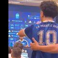 Un fan a fost dat afară din conferința de presă a lui Lionel Scaloni, selecționerul Argentinei