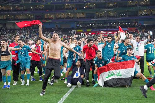 Bucuria celor din Irak după calificarea la Campionatul Mondial / foto: Imago Images