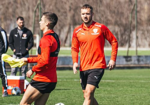 George Pușcaș a semnat cu Dinamo la finalul lunii februarie
Foto Facebook Dinamo