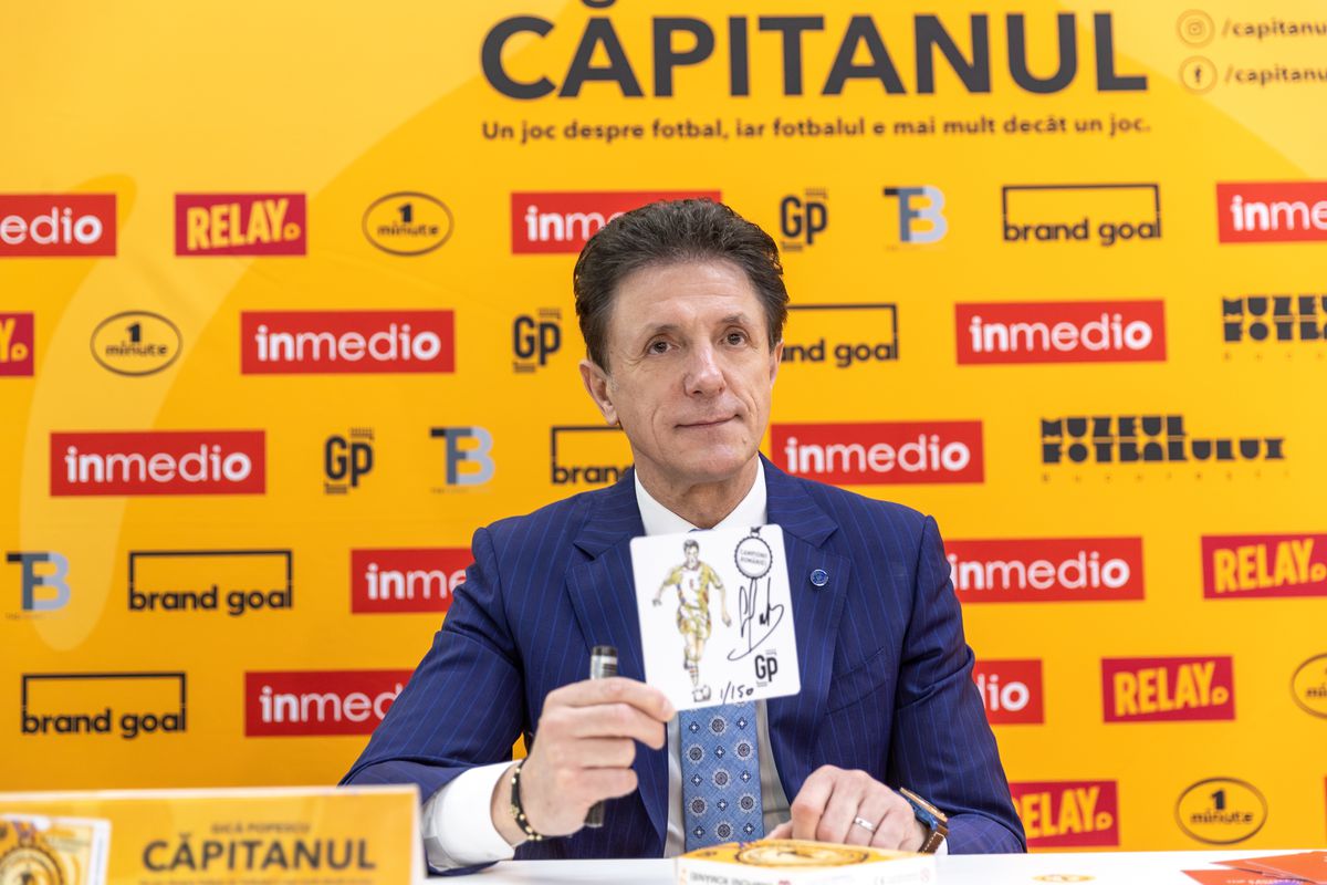 Gică Popescu și-a lansat jocul, „Căpitanul” » Cât costă, cum se joacă și unde se găsește, dar și ce-l enervează cel mai mult