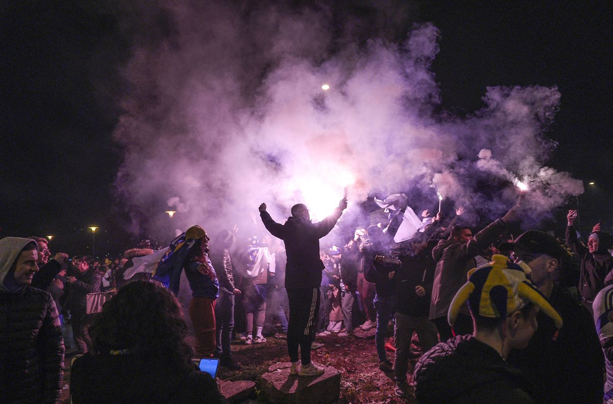 100.000 de oameni în stradă la Sarajevo! Imagini senzaționale, după calificarea la Campionatul Mondial