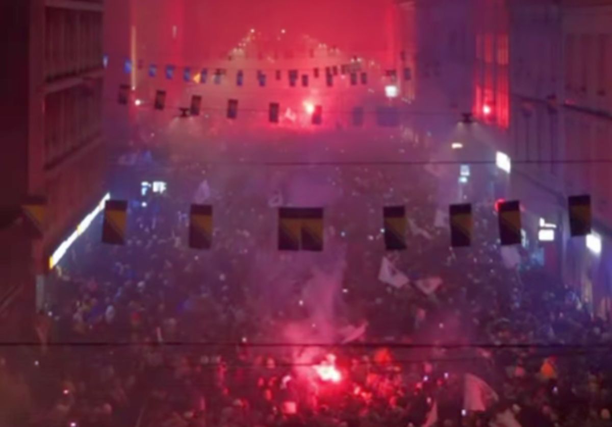 100.000 de oameni în stradă la Sarajevo! Imagini senzaționale, după calificarea la Campionatul Mondial