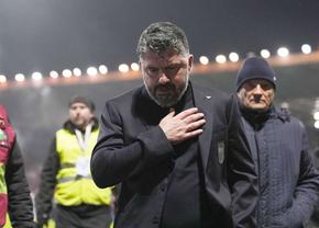 Selecționerul Gennaro Gattuso, în lacrimi: „Suntem devastați! Dacă mi-ați înfige un pumnal...”