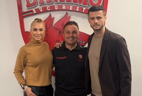 Florentin Petre și-a prelungit contractul cu Dinamo // FOTO: Instagram @anamariaprodanreghecampf