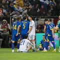 Alessandro Bastoni, eliminat în Bosnia - Italia // FOTO: Imago Images