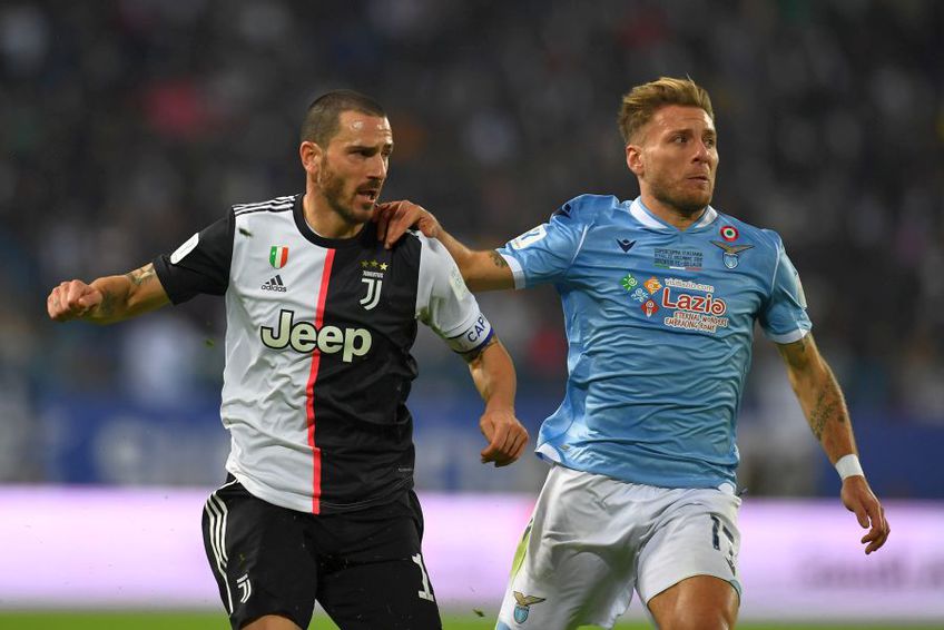 Juventus și Lazio sunt echipele cu cele mai mari șanse la cucerirea titlului în Serie A // sursă foto: Guliver/gettyimages