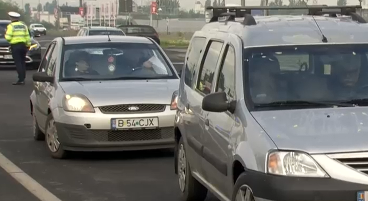Ce s-a întâmplat pe Autostrada Soarelui de 1 Mai » Poliția i-a așteptat pe bucureșteni la intrarea pe A2