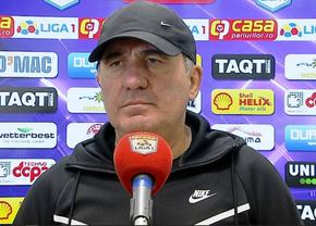 Gică Hagi, iritat după eșecul cu CFR Cluj: „Voi nu înțelegeți?! N-am cum să fiu favorit”