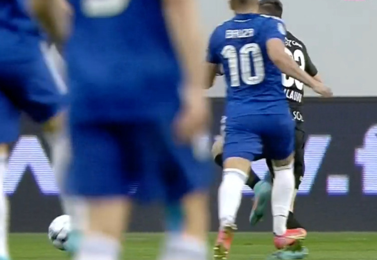 FCU Craiova - UTA, fault Bauza asupra lui Balauru