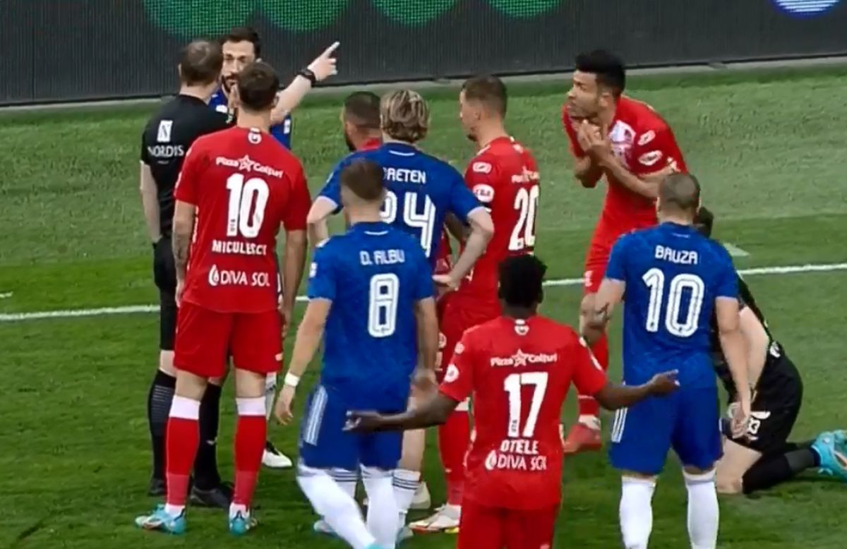 FCU Craiova - UTA, fault Bauza asupra lui Balauru