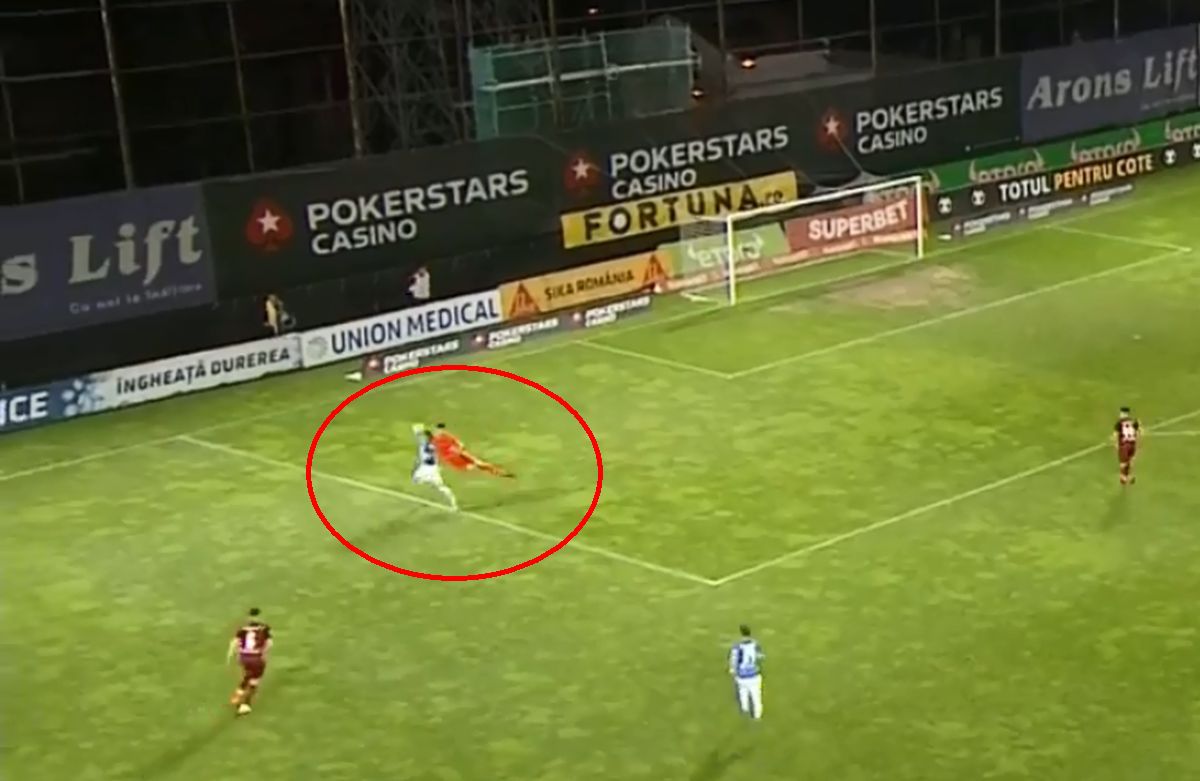 Farul a cerut penalty și gol! Două decizii de arbitraj pro-CFR la faze milimetrice » Ce arată reluările
