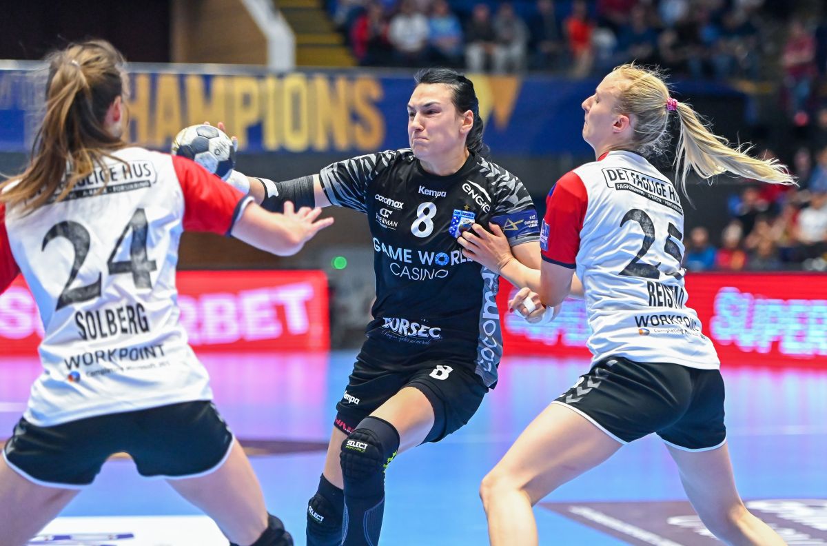 CSM București - Esbjerg, turul sfertului de finală din Liga Campionilor la handbal feminin