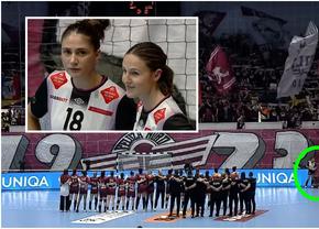Imaginea sezonului în handbalul european » Adversarele de la Vipers au rămas în Polivalentă și au privit fascinate galeria Rapidului