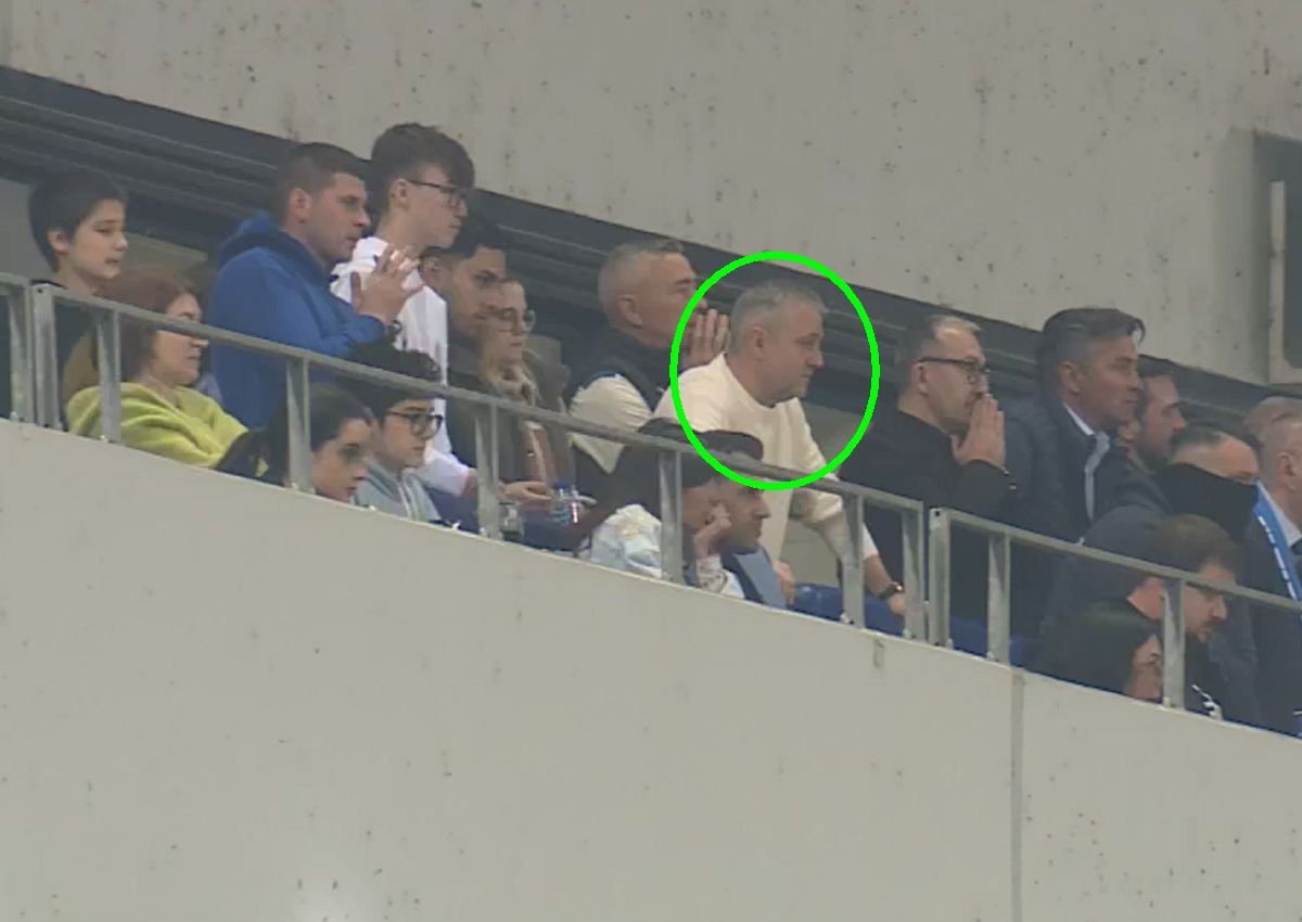 Mihai Rotaru, după penalty-ul ratat de Ivan în CSU Craiova - FCSB / FOTO: Capturi @Orange Sport