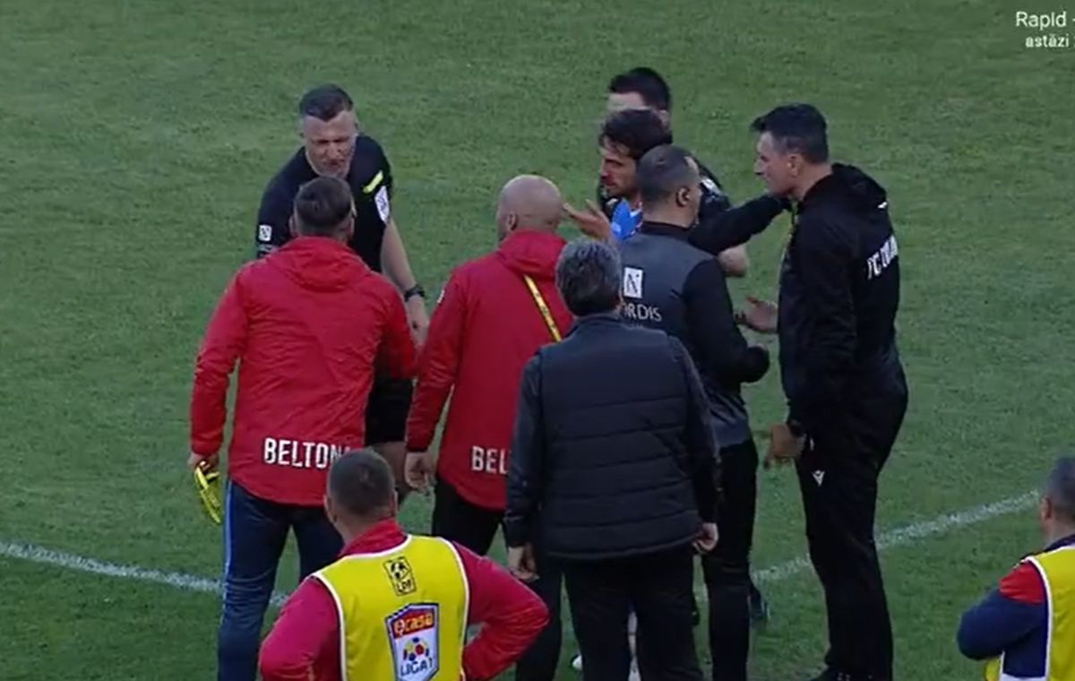 Plin de sânge în careu după duelul cu portarul lui Dinamo! Ce a dictat arbitrul + verdictul lui Crăciunescu