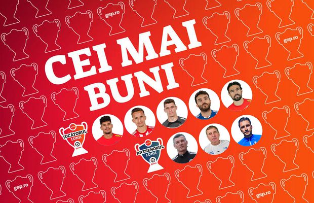 Votează AICI „Jucătorul lunii” și „Antrenorul lunii”! » Iată nominalizații pentru aprilie 2023