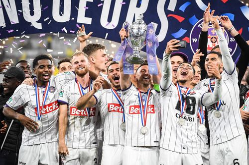 Toulouse a câștigat sâmbătă la scor (5-1 cu Nantes) Cupa Franței (foto: Imago)