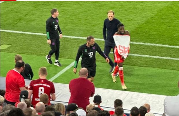 Momentul ratat de camere în minutul 87 din Bayern - Real Madrid! Inclusiv Tuchel a început să râdă