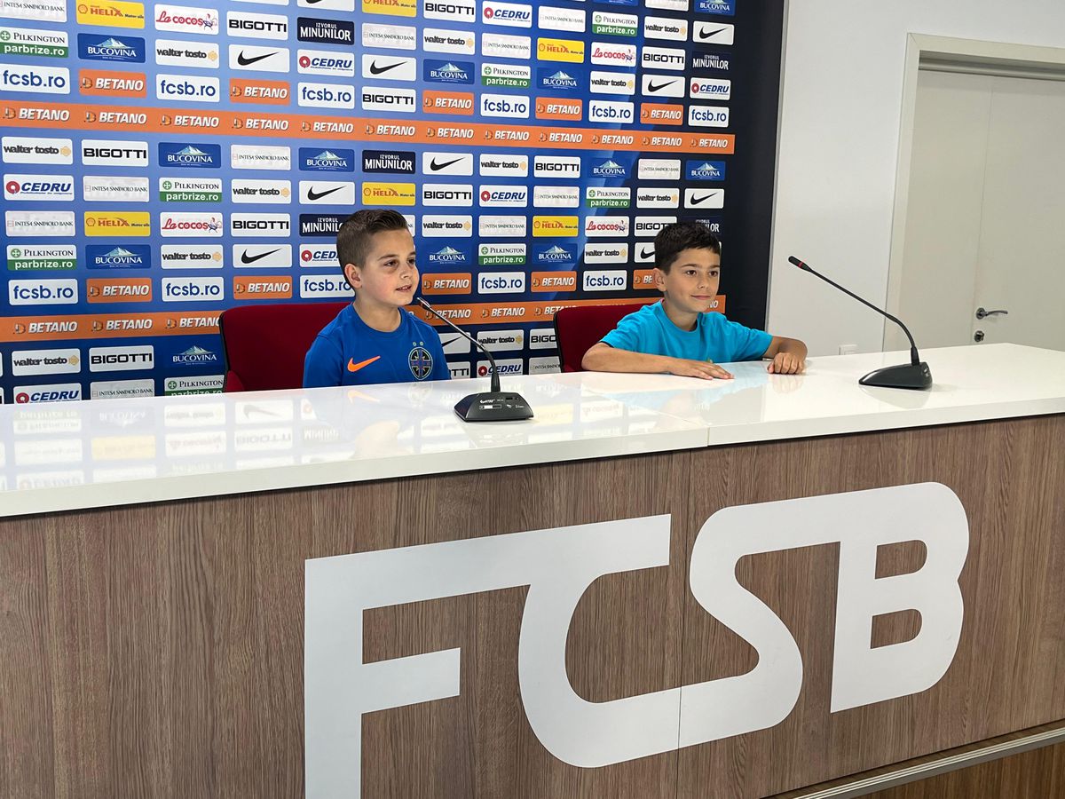 Oaspeți-surpriză la antrenamentul campionilor de la FCSB