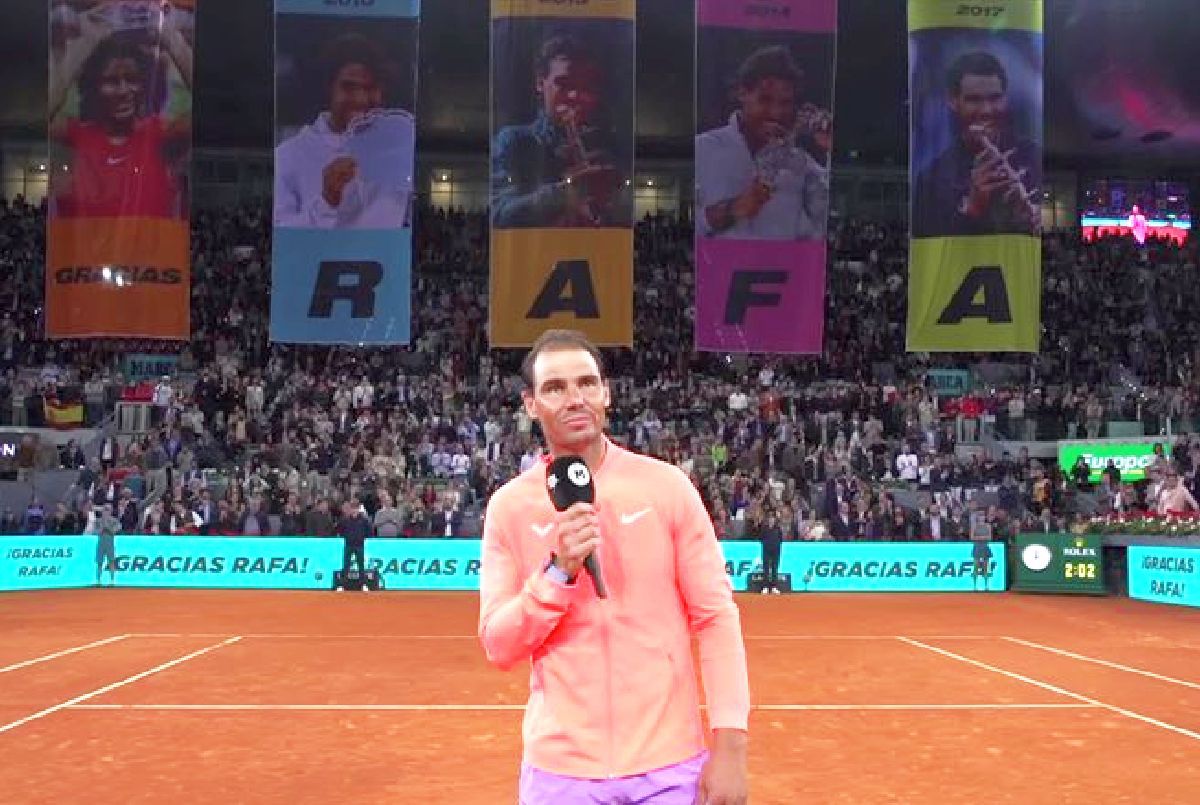 Grija lui Rafa Nadal în timpul ultimului meci pe care l-a jucat la Madrid » Și-a întrebat echipa în timpul partidei: „2-2?”