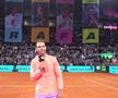 Scenografia pregătită la Madrid pentru Rafael Nadal / Sursă foto: Captură Twitter