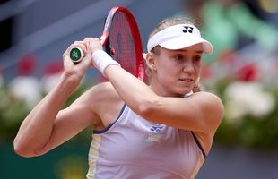 Rybakina, revenirea sezonului în „sferturile” Madrid Open » Condusă cu 2-5 și 15-40 în „decisiv”, Elena a schimbat soarta cu o lovitură uluitoare