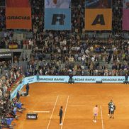 Scenografia pregătită la Madrid pentru Rafael Nadal / Sursă foto: Imago Images