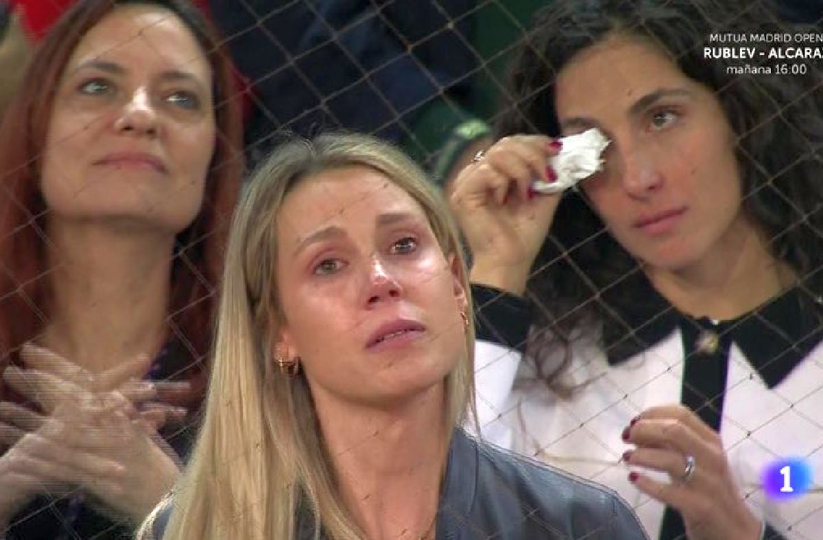 Familia lui Rafael Nadal, în lacrimi în timpul ceremoniei de la Madrid