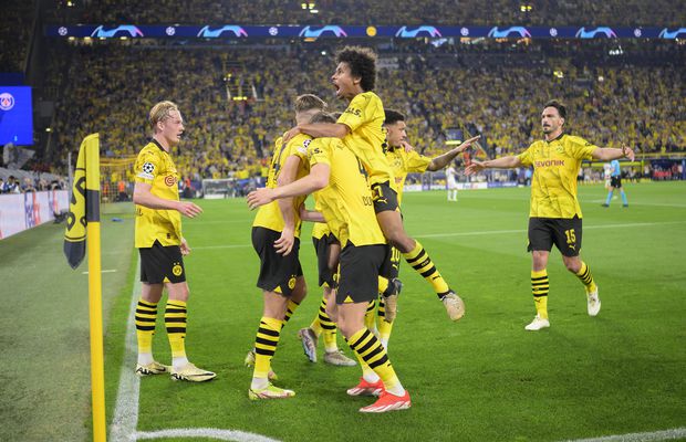 Borussia Dortmund, victorie imensă cu PSG » Meci fenomenal în semifinalele Champions League