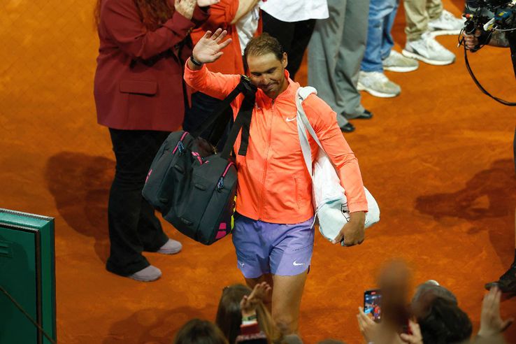 Rafael Nadal, luându-și rămas bun de la publicul din Madrid / Sursă foto: Imago Images