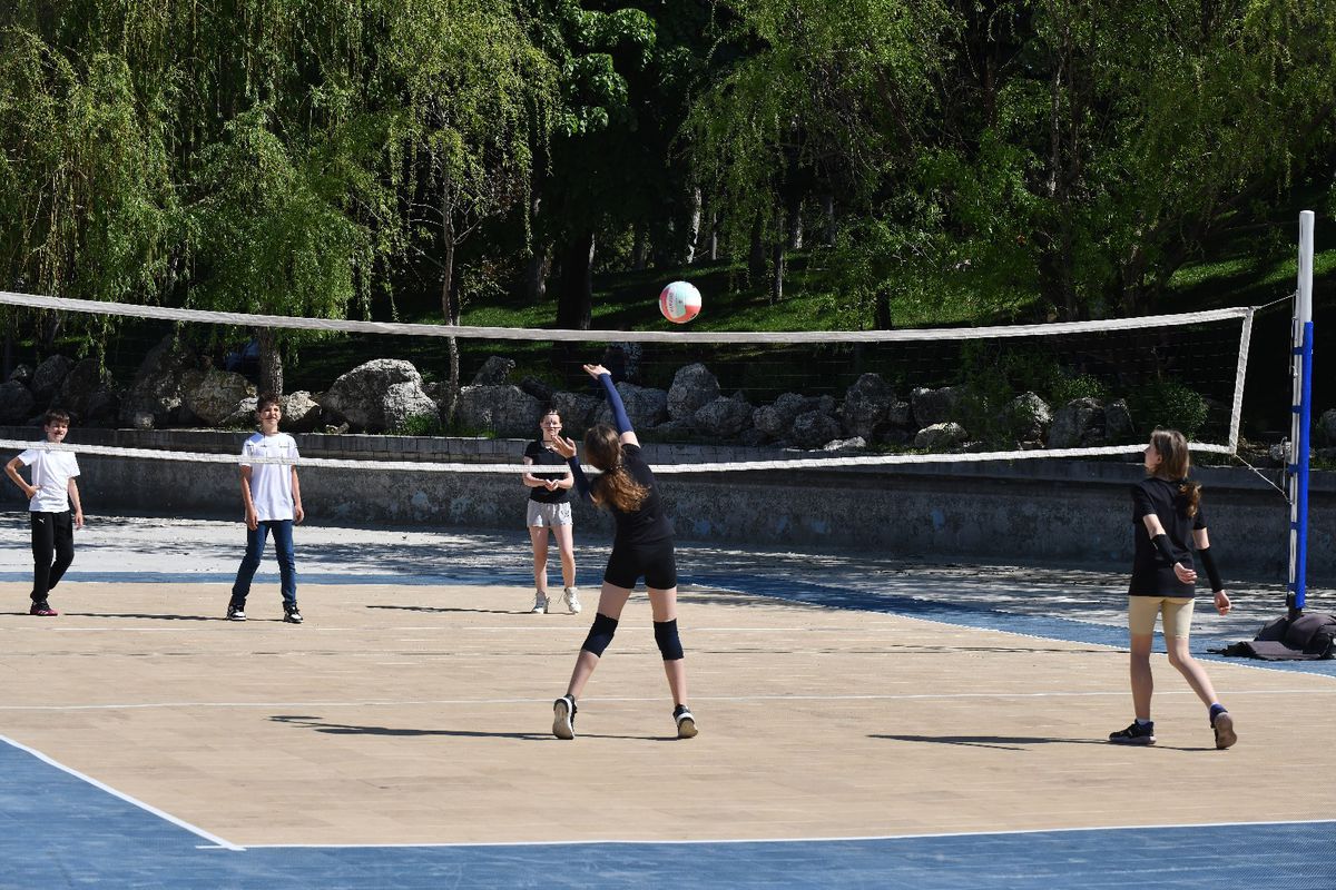 Baschet în Parcul Drumul Taberei din Sectorul 6