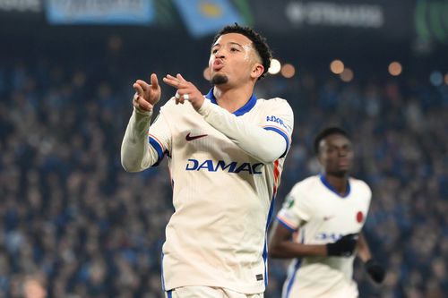 Jadon Sancho, în tricoul lui Chelsea. Foto: Imago