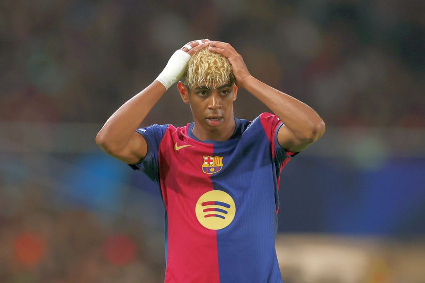 Lamine Yamal, în Barcelona - Inter, foto: Getty Images