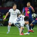 A fost spectacol pe cinste pe Montjuic, în Barcelona - Inter 3-3, cu Raphinha și Nicolo Barella în prim plan / Foto: Imago