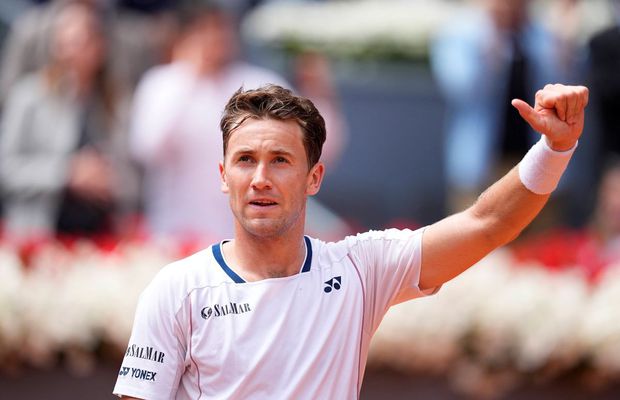 Casper Ruud își confirmă statutul de forță pe zgură: a ajuns la 30 de semifinale pe suprafața roșie!