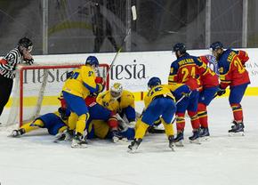 „A fost un meci între bărbați și băieți” » România, făcută KO de Ucraina la Campionatul Mondial de Hochei